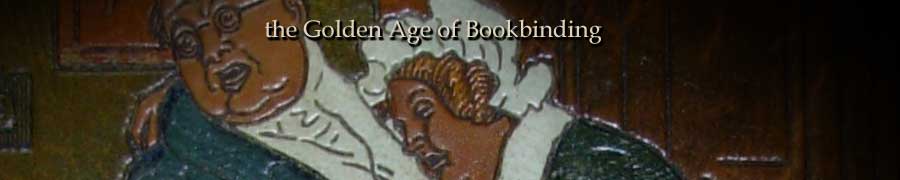 Close-up details of a Kelliegram Book Binding